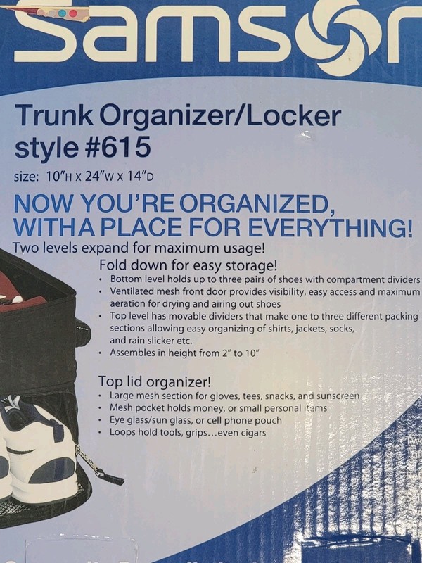 Samsonite Trunk Organizer Locker Style gallery