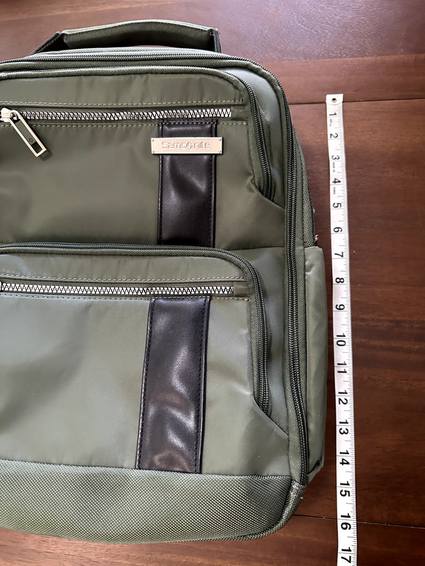 Samsonite Recyclex Backpack Green Recycle Material New With Tags