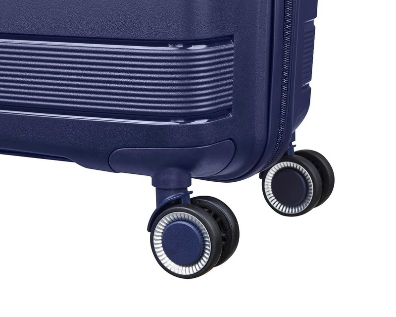 TRAVLR 100% PP break resistant lightweight expandable 20"carryon cabin luggage gallery