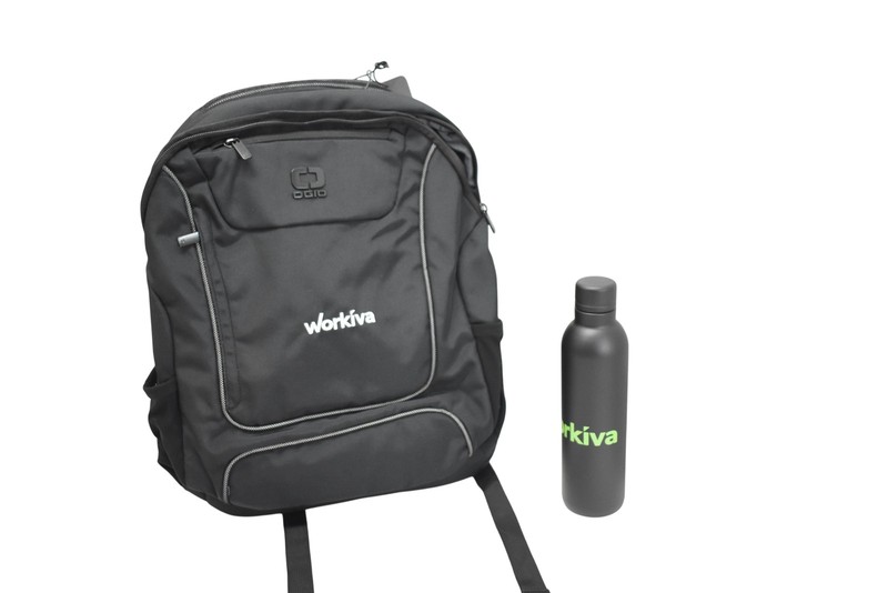 OGIO Black 18″ Laptop Backpack BRANDED Logo Travel School Daypack Mens