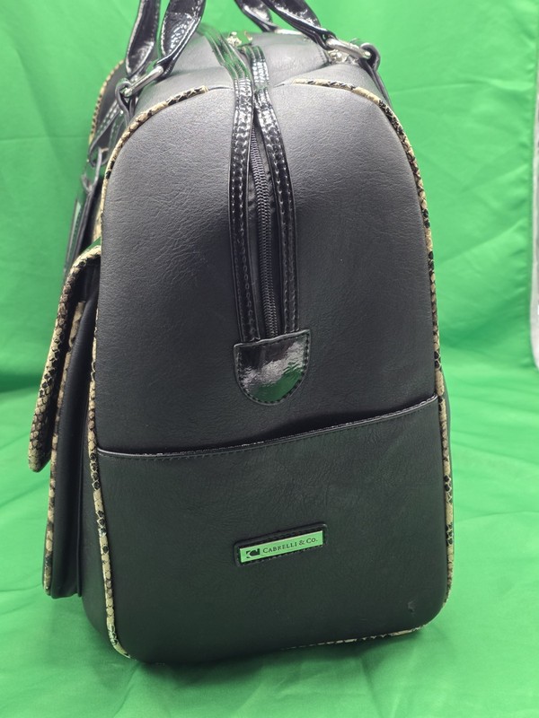 The Cabrelli Polly Python Rollerbrief Carry-on Laptop Bag Travel Office gallery