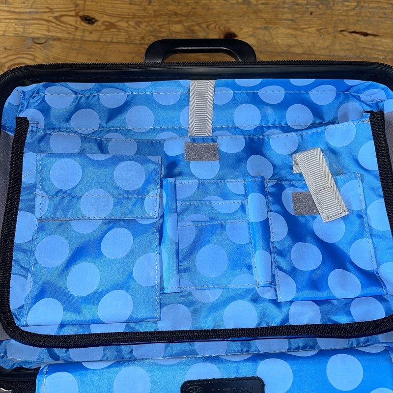 Heys Multicolor Geometric Polycarbonate Hardcase Train Case w/ Shoulder Strap gallery