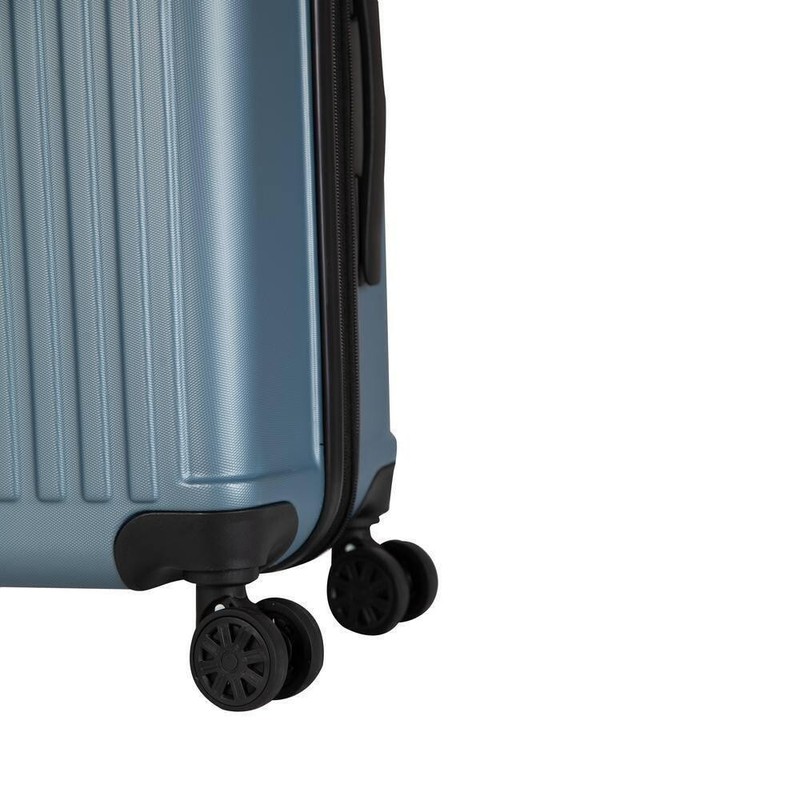 American Flyer 3pc Hardshell Spinner Wheels Suitcase Luggage, Blue gallery