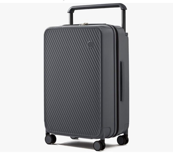 Mixi Luggage 24” Lightweight Hardshell Spinner Checked Luggage Wide Handle New