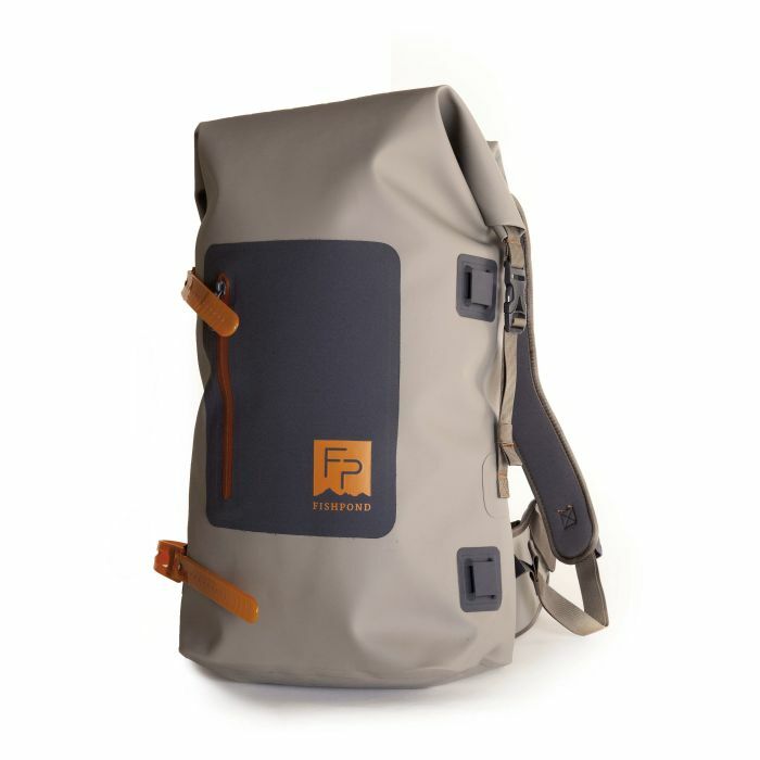 NEW FISHPOND WIND RIVER ROLL-TOP WATERPROOF BACKPACK IN ECO SHALE COLOR