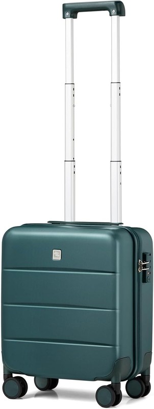 Hanke 16 Inch Hard Shell Underseat Carry-On with Wheels Airline Approved TSA Bag