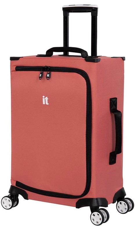 it Luggage Maxpace Softside Spinner Wheel , Peach Beauty, 22”