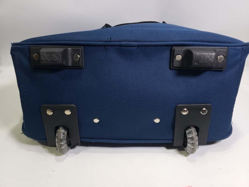 Wheeled Underseat Suitcase Rolling Carry On Trolley Luggage Business Travel Bag gallery