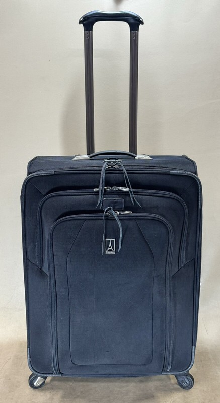 Travelpro Crew 9 Black 25″ Expandable Spinner Suitcase 407126501