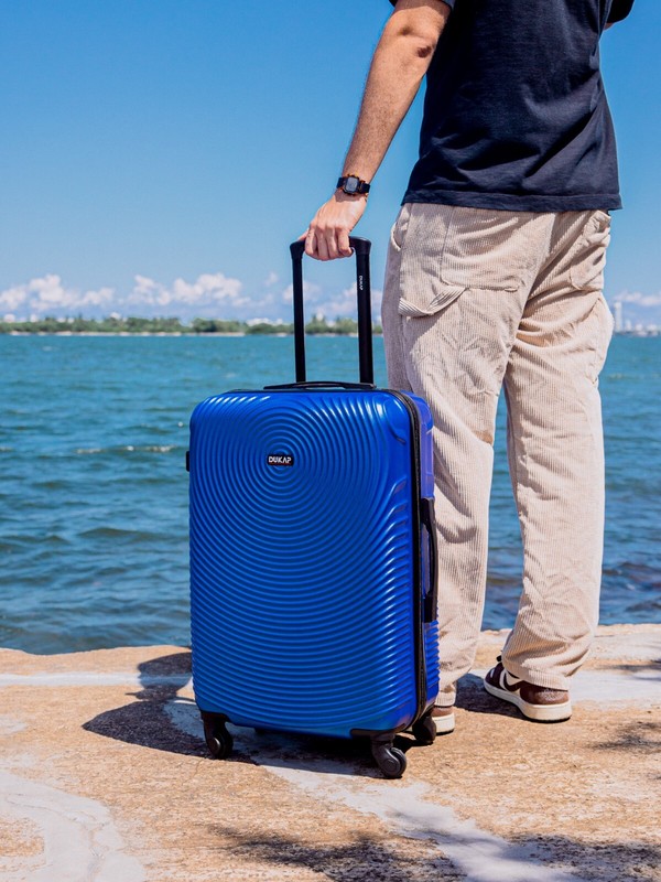 DUKAP Inception 24" Hard Shell Checked Luggage Spinner Wheels Travel Suitcase gallery