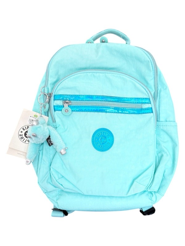 RARE Kipling SEOUL GO Small Tablet Backpack Fresh Teal 2 K10263 Retail $129