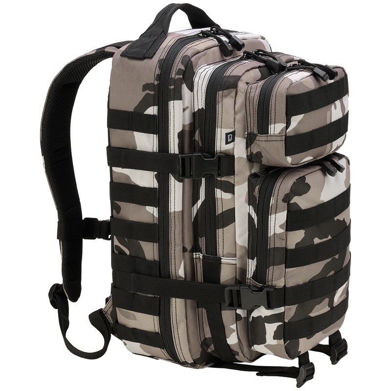 Brandit Us Cooper Rucksack Medium 25L Military Hunting MOLLE Backpack Urban Camo