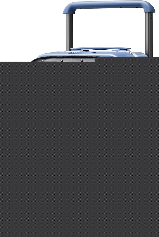 20 Inch Carry On mixi Sapphire Blue Hardside Luggage