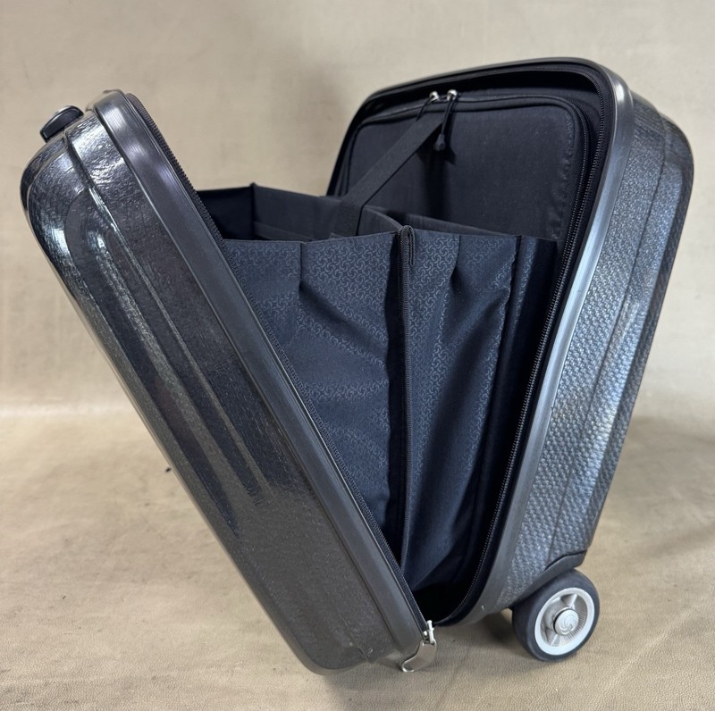 Samsonite Lite cube 16.5” rolling Pilot Case Graphite polypropylene Carry On Bag gallery