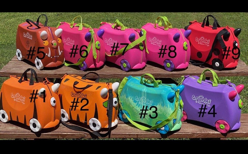 Melissa & Doug Trunki Ride-On Suitcases CarryOn Luggage (2,3,9 has been sold) 6