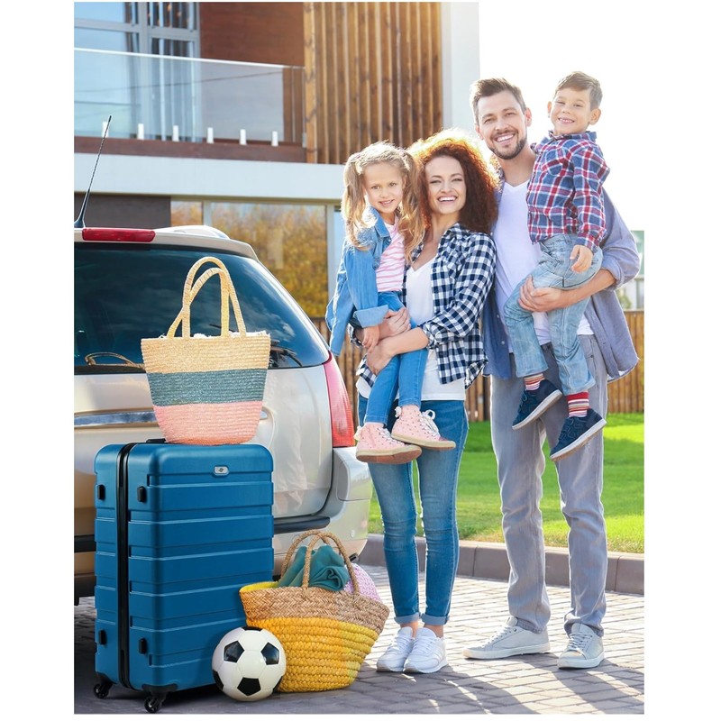 Water-Resistant Hard Shell Luggage Set, Spinner Wheels
