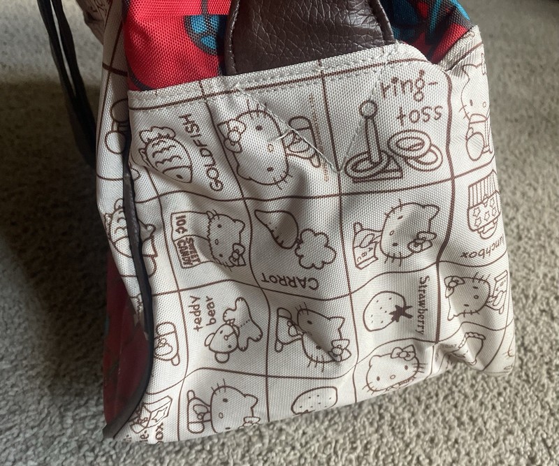 Hello Kitty Loungefly Duffle Bag Weekender Carry-On Luggage gallery