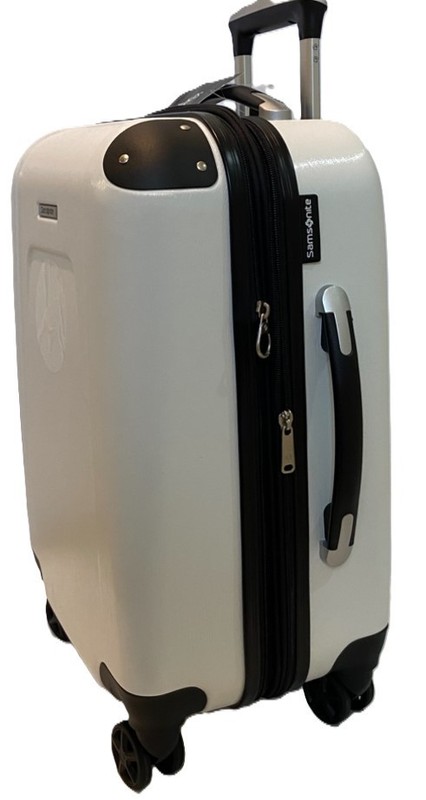 NEW Samsonite Cherry Hill Spinner Carry-On, Expandable – White