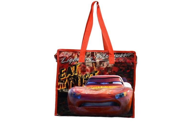 Disney Cars Printed Ultra-Lightweight Tote/Duffel Bag