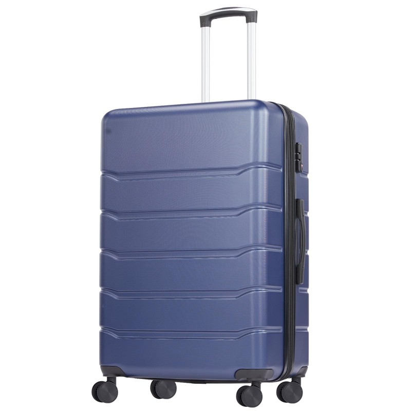 OLIXIS 29 Inch Luggage, Hardside Checked Suitcase with Spinner Wheels, Lightw…