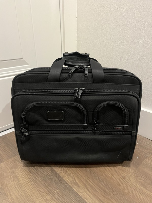 Tumi Alpha Ballistic 2-Wheel Expanding Rolling Briefcase ( Needs handle)