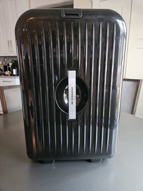 Porsche X Rimowa Rolling Trolley; Classic Black; Made in Germany; Suitcase!!!