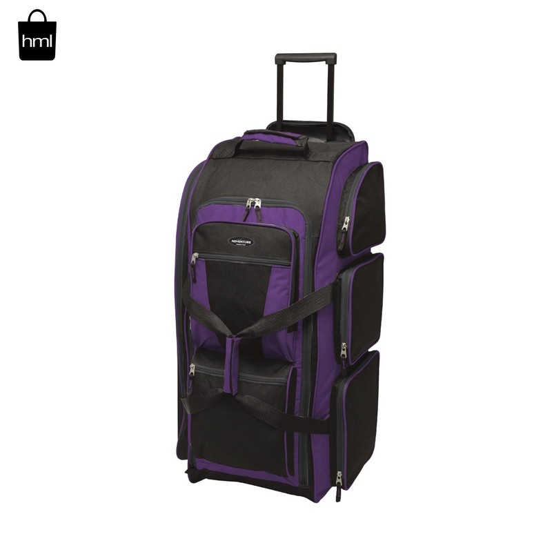 Water-Repellent 30-Inch Rolling Duffle – Perfect for All Travel Adventures