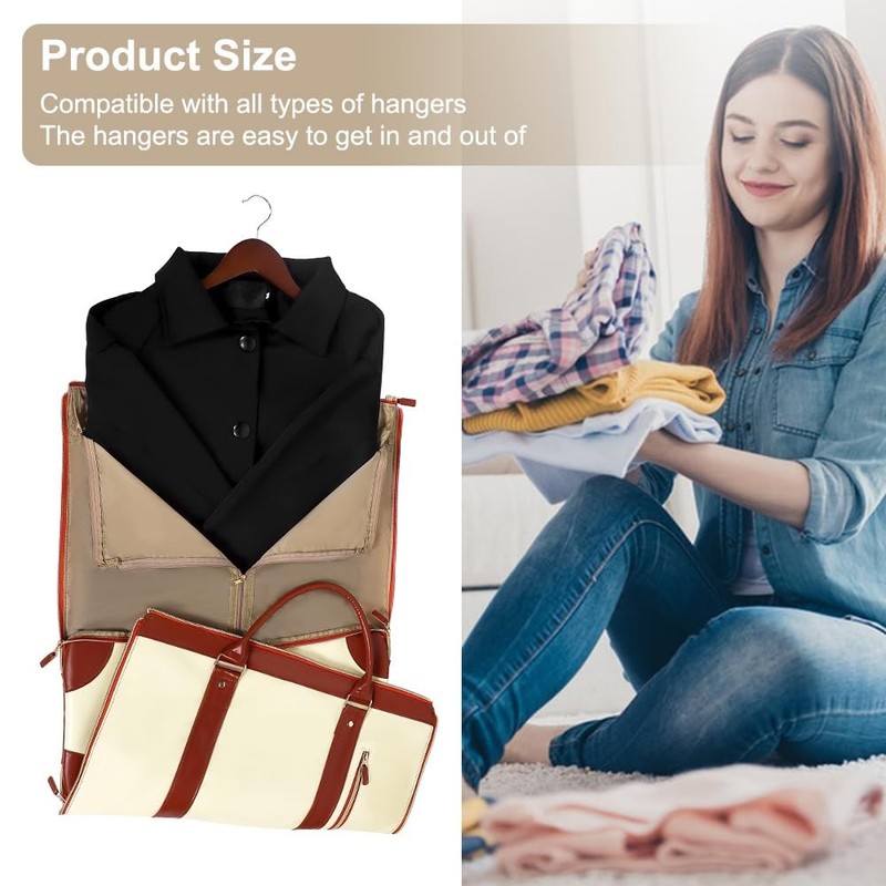 Convertible Garment Duffle Bag for Travel, Carry On Garment Bag with Shoe Pou... gallery