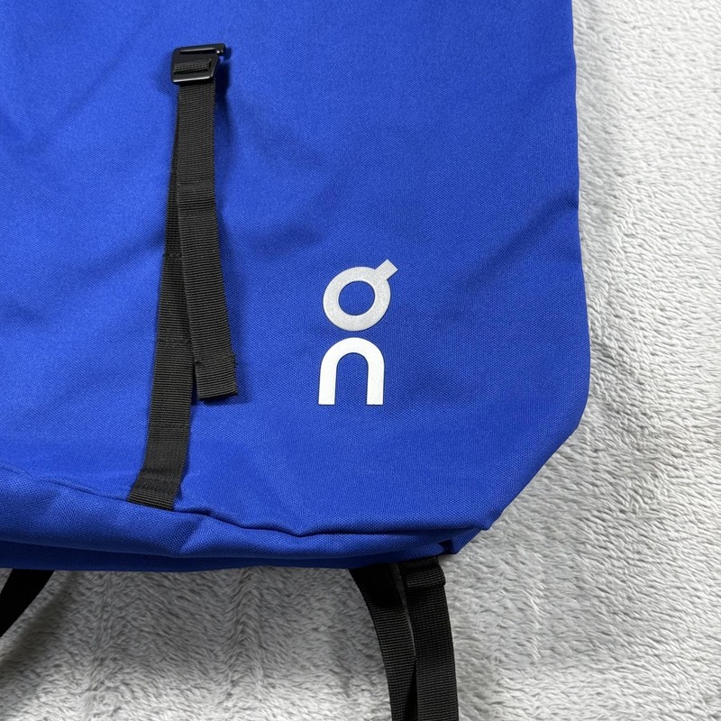 On Running Blue 24" Backpack Soft Case Adjustable Straps Men Travel Gym Bag gallery