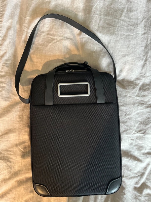 VOCIER Interlink Structured Laptop/Business Travel Bag — Black gallery