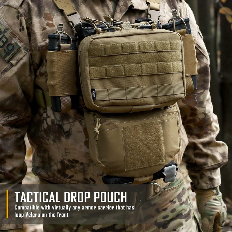 Plate Carrier Accessories Tactical Drop Dangler Pouch Sub Abdominal Carrying Kit gallery