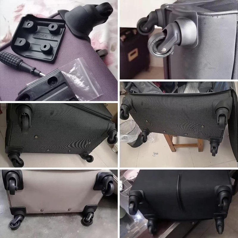 All-in-One Luggage Wheel Replacement Kit - Easy Installation, 4 Premium Wheels gallery