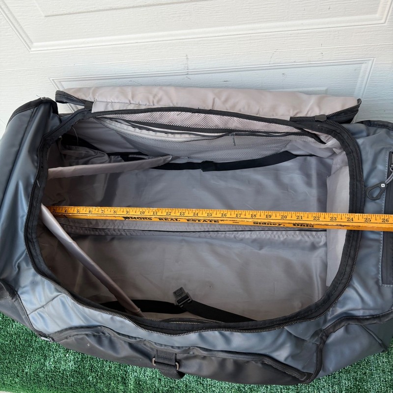 Samsonite 1118365 Unisex Large Grey Black Rolling Duffel Bag Water Resistant gallery