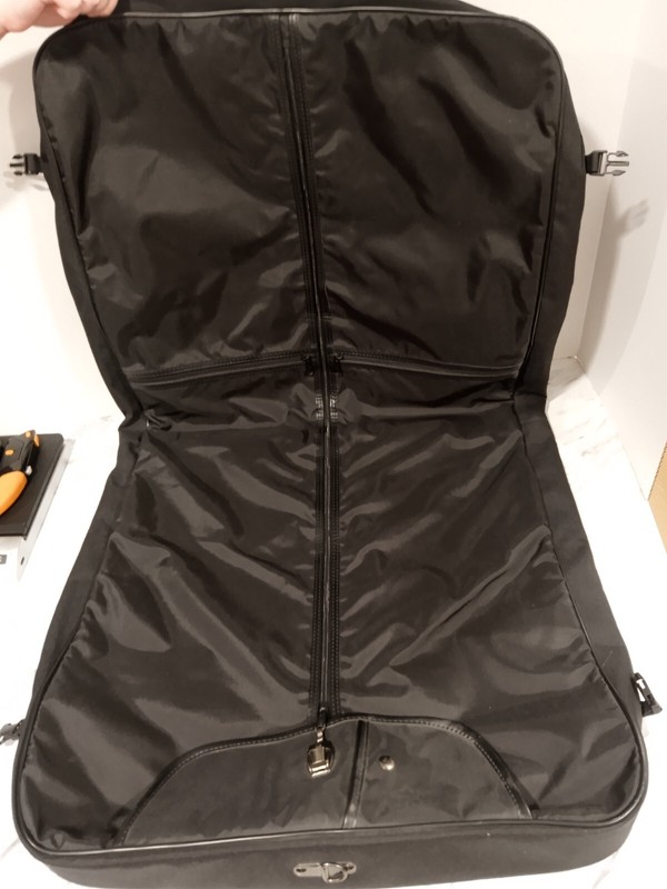 U.S. Military United States Army Foldable Black Suit Garment Bag Luggage Travel gallery