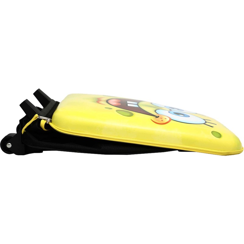 BIOWORLD SpongeBob SquarePants Collapsible Wheel Rolling Travel Suitcase Luggage gallery
