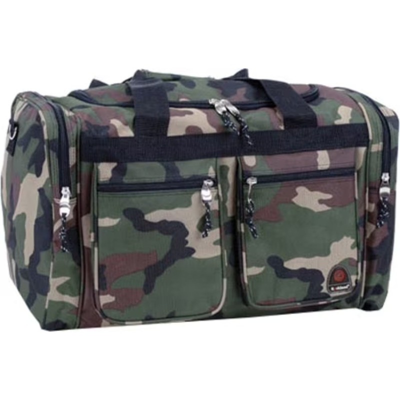 19 Inch Large Durable Travel Duffel Bag with Wheels and Handle for Men Women