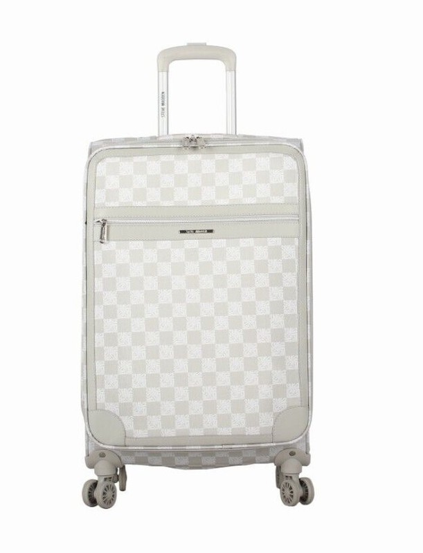 Steve Madden Lightweight 24 Inch Expandable Softside 4-Spinner Wheels Suitcase