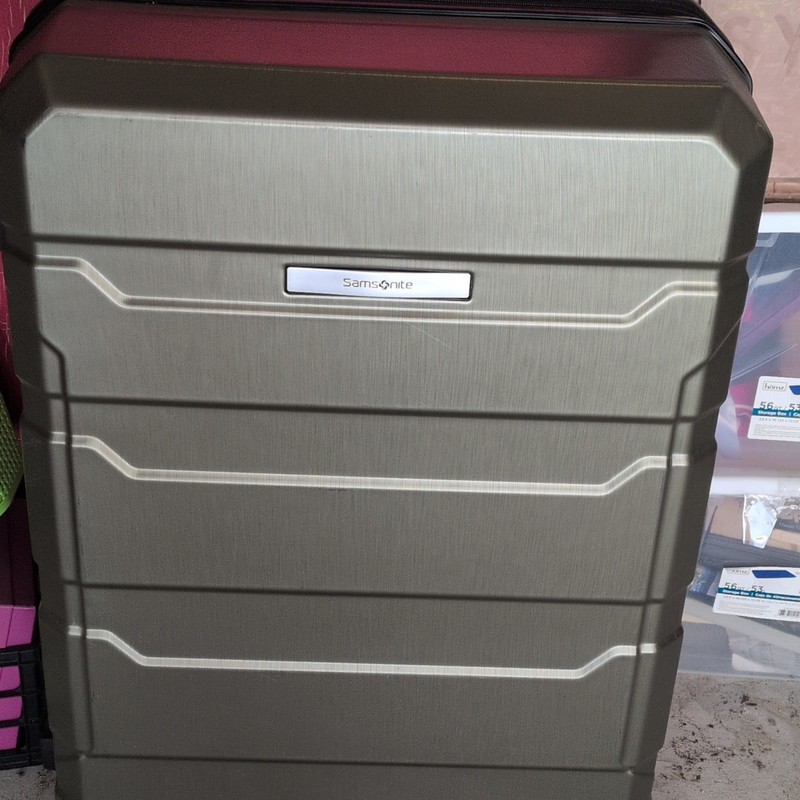 Samsonite Hardcase Suitcase, Gray Solid Unisex Adult Luggage
