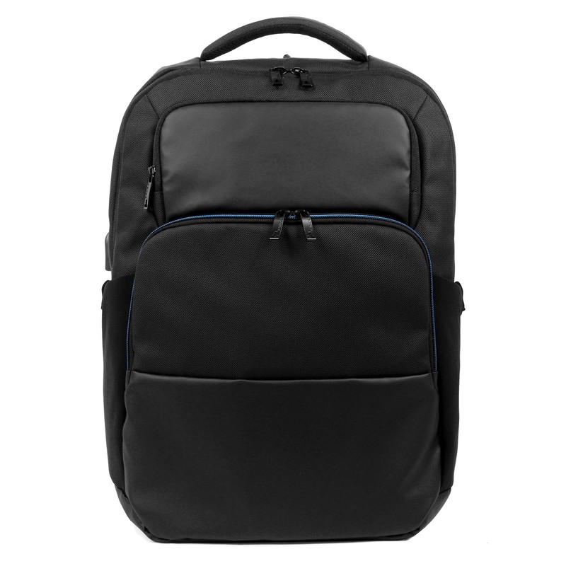 Tanka Business Laptop Backpack Commuter Travel Carry On, Black, 17.3 Inch