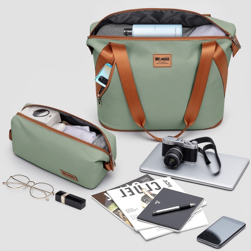 Expandable 5-Piece Luggage Set with Spinner Wheels & TSA Lock Hard Suitcase gallery