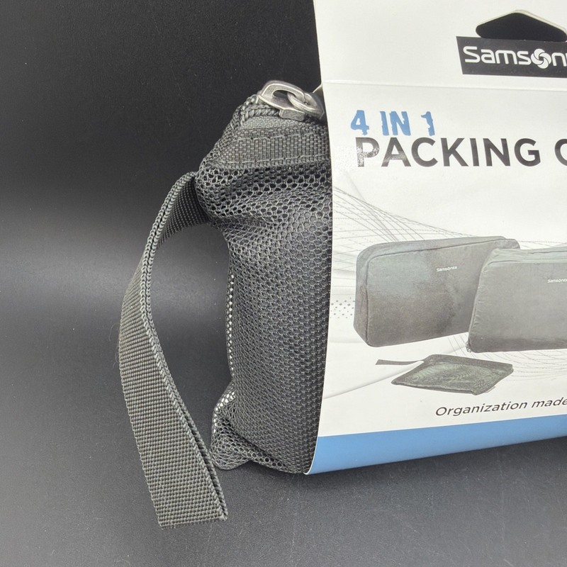 NEW Samsonite 4 Packing Cube Set - Graphite Gray - Four Sizes 2018 107084-1374 gallery