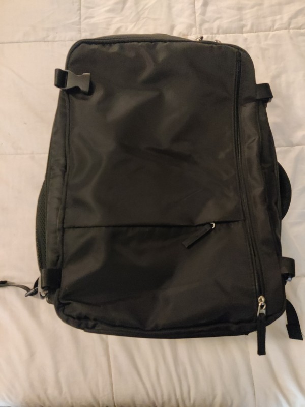 Travel Carry-On Backpack Expandable Bag Duffel 18 x 13 x 7 Inch