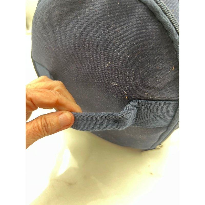 Polo Ralph Lauren Fragrances Navy Blue Canvas Duffel Bag Weekend Travel Gym Bag gallery