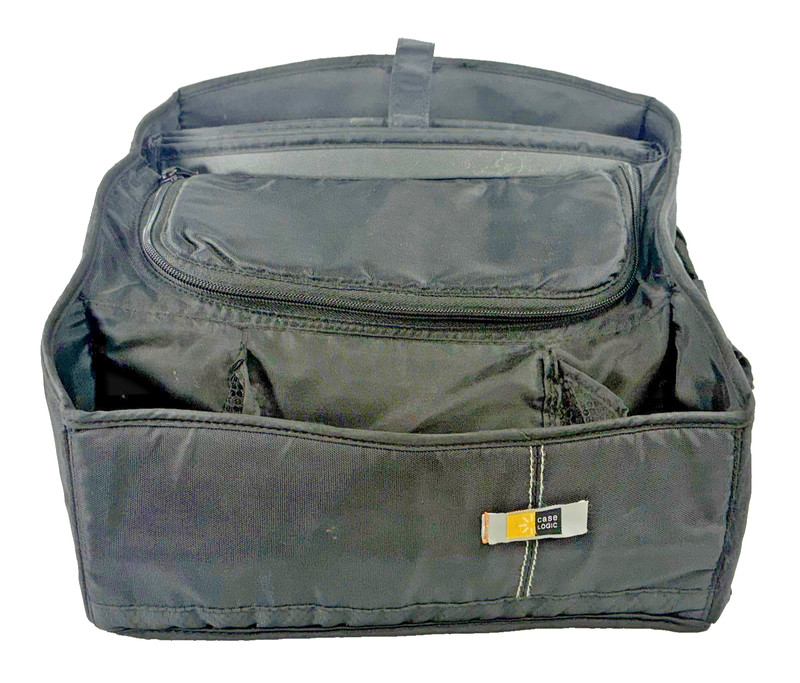 Case Logic 12″ x 12″ Black Nylon Carry-All Bag or Luggage Separator