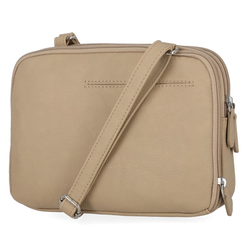 MultiSac Zippy Triple Compartment Crossbody Bag Chino gallery