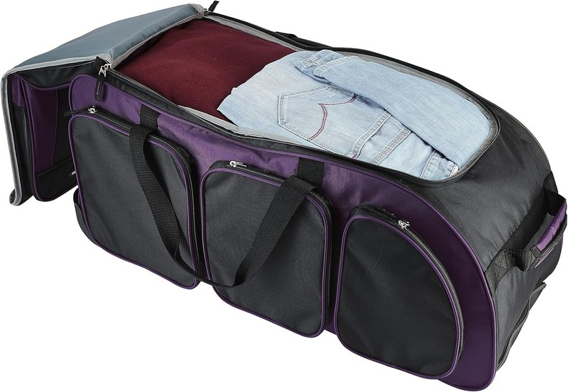 Water-Repellent 30-Inch Rolling Duffle - Perfect for All Travel Adventures gallery
