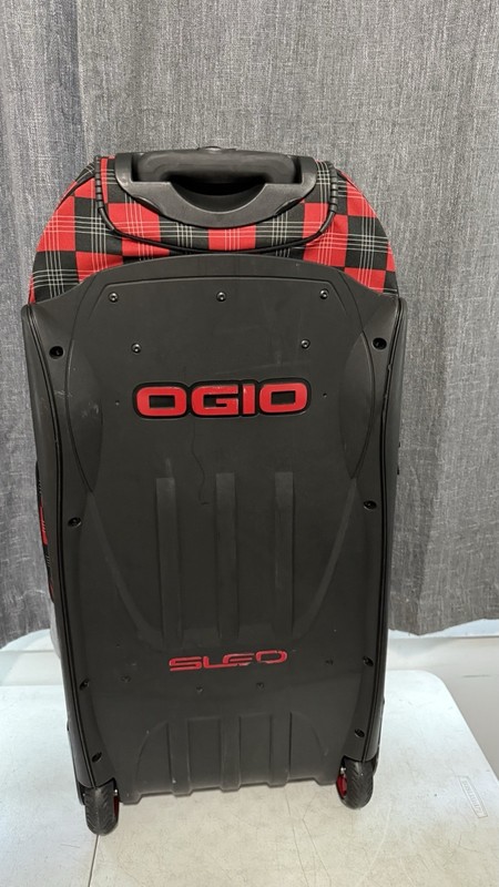 OGIO Rig 9800 Wheeled Rolling Sled Gear Bag Suitcase Luggage-Red Checkered Bag gallery