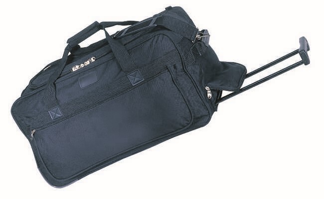 30″ Rolling Duffel Travel Bag Luggage Inline Skate Wheels Retractable Handle