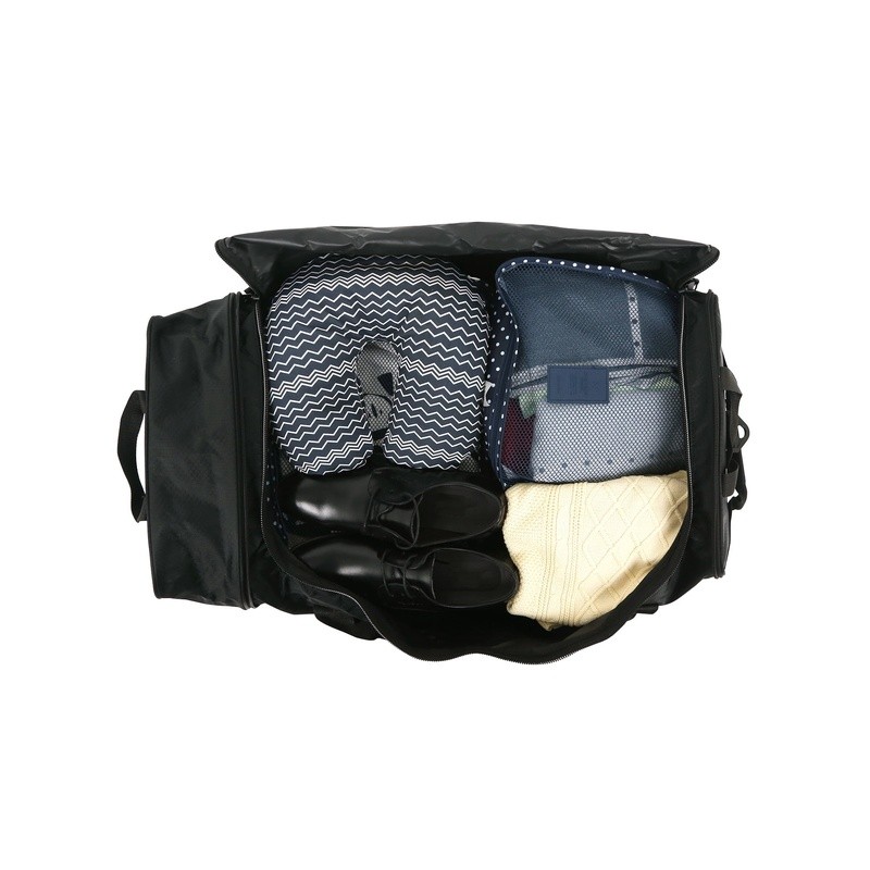 32 Inch Large Compact Rolling Duffel Bag Travel Storage Tote Lightweight Wheels gallery