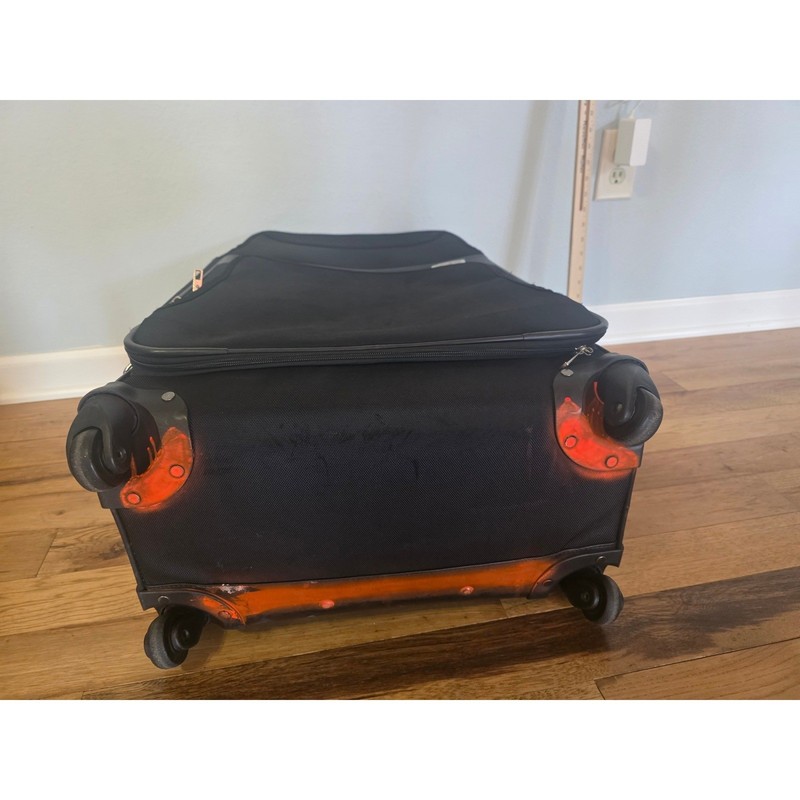 Samsonite Black Softshell 28 Inch Large Spinner Suitcase 4 Wheel Rolling Luggage gallery